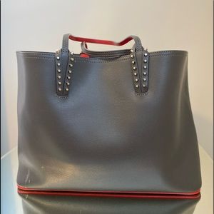Christian Loubatine large tote bag mint condition